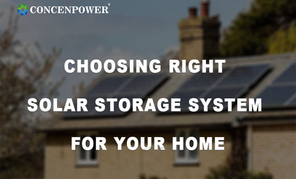 Choosing Right Solar Storage System for Your Home